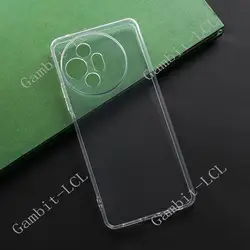 Premium Shockproof Silicone TPU Case for TCL 50 XL - Anti-Fall Protection, Soft & Durable Back Cover (Clear)