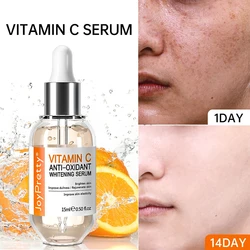 Vitamin C Serum for Face Whitening Dark Spot Anti Aging Remover Hyaluronic Acid Facial Essence Skin Care Beauty Cosmetics 2024