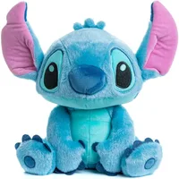 Disney Stitch Plush Toy, Cuddly Stuffed Animal for Babies and Toddlers, Soft Huggable Best Friend Gift
