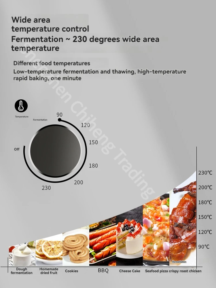 40L Electric Oven Multifunctional Large Capacity Electric Oven Household Four Layer Breakfast Machine