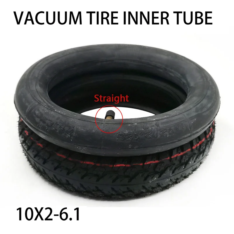 10Inch 10x2-6.1 for Xiaomi Mijia M365/ Pro Electric Scooter Off-road tube Outer Tyre 10 inch 10x2 50 wheel tire 10 2 50 inner outer tyre with alloy rim for speedway electric scooter accessories