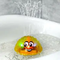 Baby Spray Water Bath Toy Automatic Induction Sprinkle Swim Pool Lighting  Gift Summer Outdoor Fun Play Whale Bubble Game Shower 2