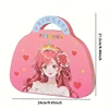 DIY Princess Makeup Set Kawaii Coloring Arts and Crafts Kids Girls Children Toy Book Lover Gifts Art Supplies Office 6