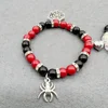 Bracelets d'amitié assortis araignée pour Couples Bracelets porte-bonheur araignée Bracelets d'amitié magnétiques pour 2 Bracelets d'Halloween