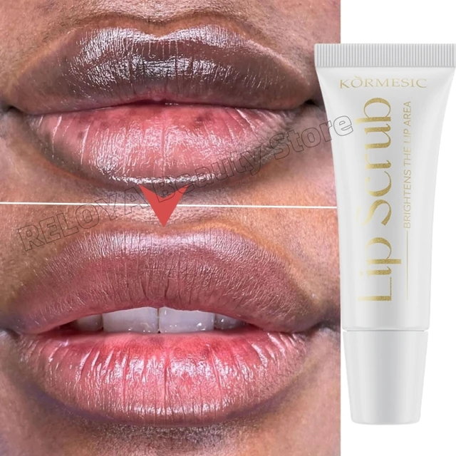 Remove Dark Lip Balm Lightening Melanin Mask Gloss Exfoliating Lip Pink Treatment Reduce Lip Lines Improve Dryness Moisturizing
