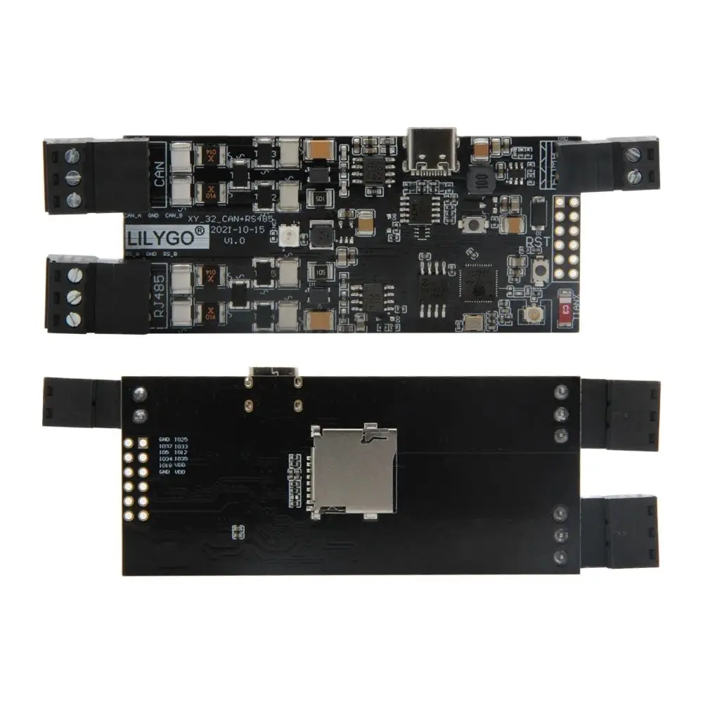 T-CAN485 ESP32 pode RS-485 suporta cart&atilde;o tf wifi bluetooth iot engenheiro m&oacute;dulo de controle placa desenvolvimento