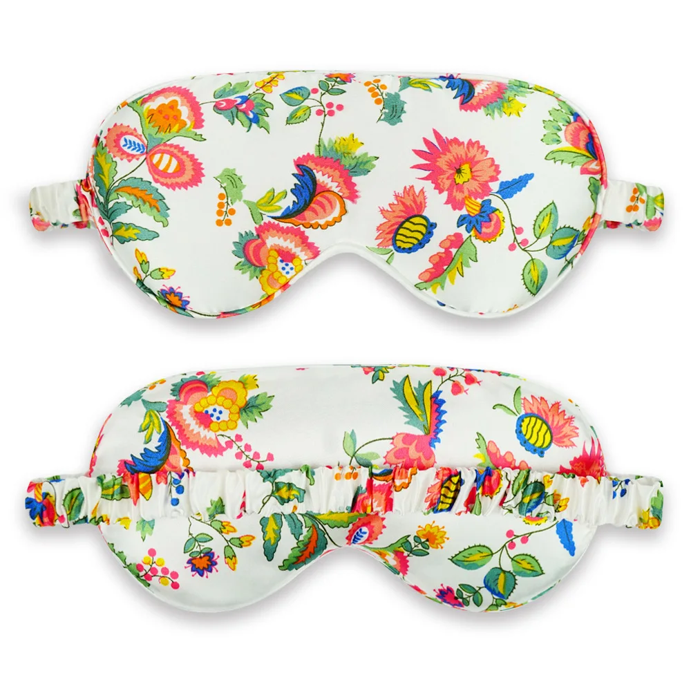Imitated Silk Eye Patch Shading Sleep Eye Mask Eyepatch Travel Relax Cover Eyeshade Health Sleeping Shield Eye Care Tools 2