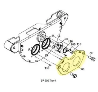 10129809/30391048/98460497 SCHWING DN150 하우징 라이닝 SP500