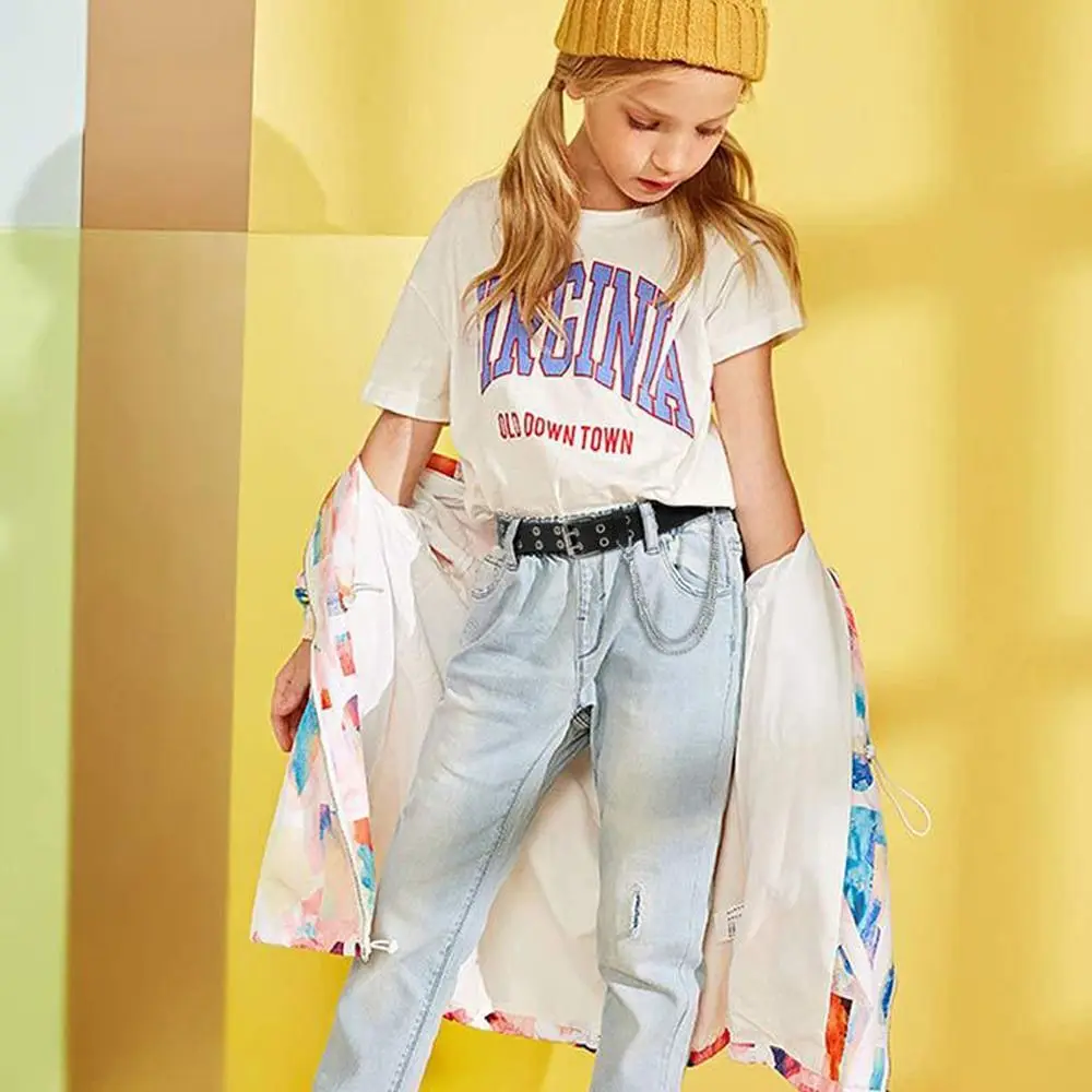 Belt Children Punk PU Leather Double Holes Metal Pin Buckle Waist Strap Casual Jeans Dress Decoration