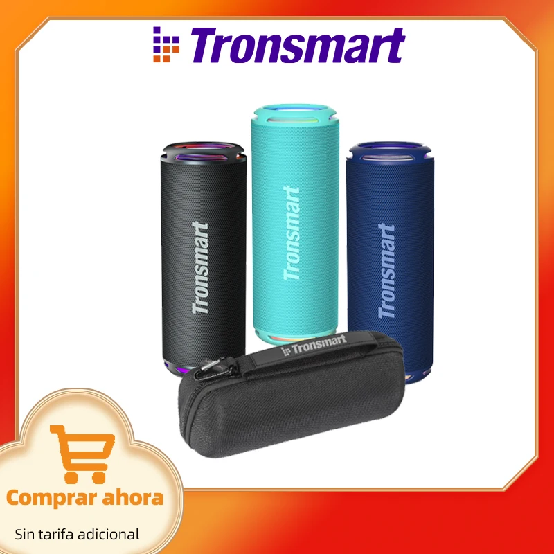 Altoparlante Tronsmart T7 Lite Altoparlante Portatile Con Bassi Potenziati Con Bluetooth 5.3, 24 Ore Di Riproduzione, Controllo App, Per Il Campeggio