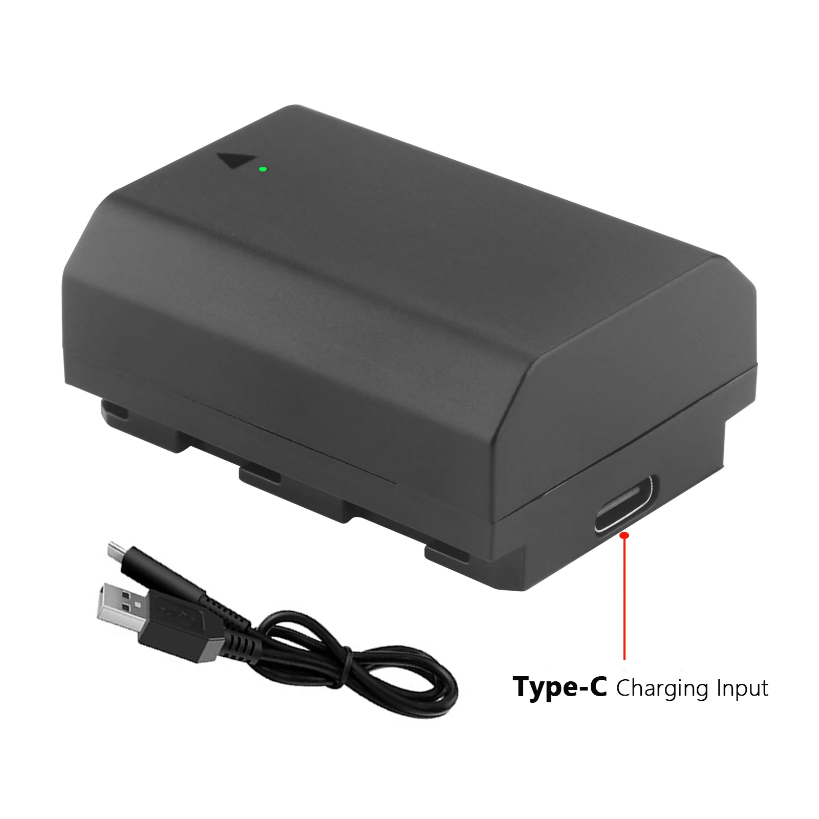 Batteria 2680Mah Np-Fz100 Np Fz100 Con Ingresso Di Ricarica Di Tipo C Per Sony Sony Fx3, A1, A9, A9 Ii, A7R Iii, A7R Iv, A7S Iii, A7 Iii