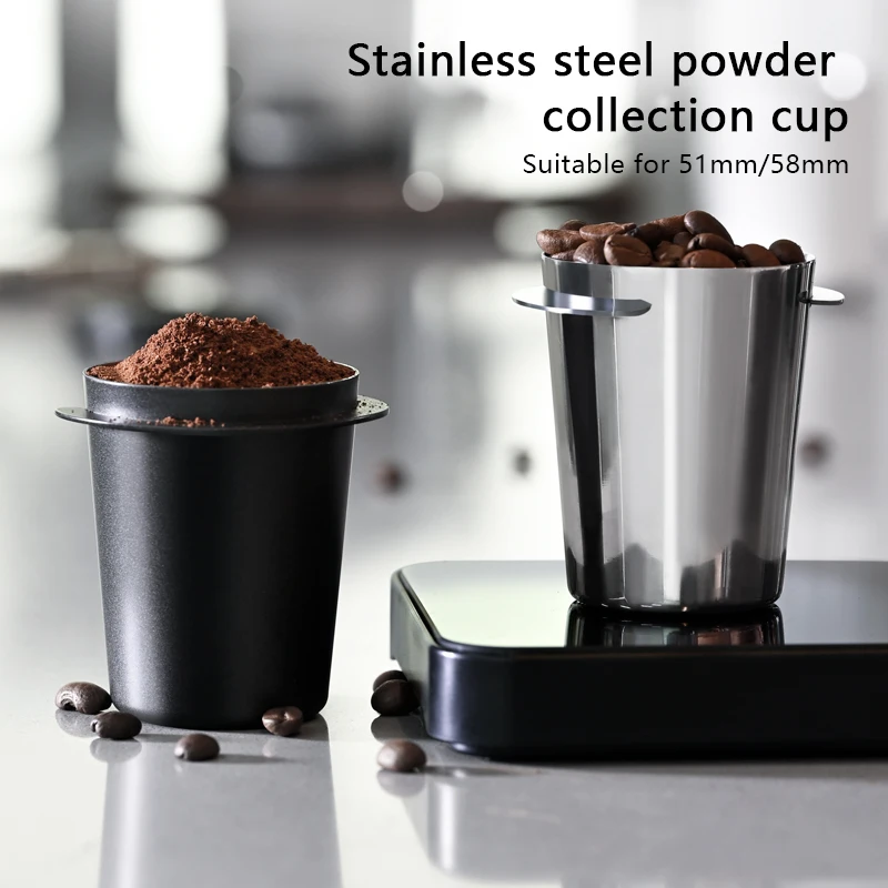 Premium Stainless Steel Espresso Dosing Cup for Precision Coffee Brewing