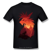 The Canyon's Guardian T Shirt Popular Men's Short Sleeve Cotton Tees Final Fantasy Role Playing Video Game Series Printed Tshirt