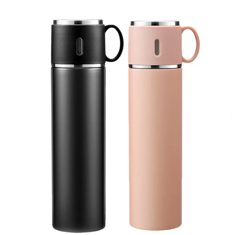 Stainless Steel Insulated Keep Cool Thermos Cup Bottle Vacuum Flasks Thermos Double Wall Insulated Cup Travel