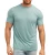 100% Superfine Merino Wool T Shirt Men Merino Base Layer Shirt Wicking Breathable Quick Dry Anti-Odor No-itch 180G Euro Size 10
