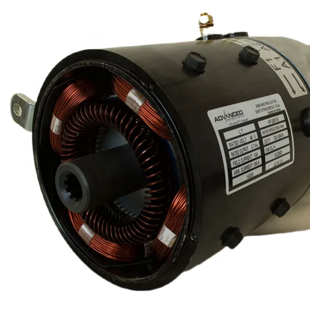 

48V 3.7KW Brush DC Motor XP-2067-S for Electric Motortricycle,and Golf