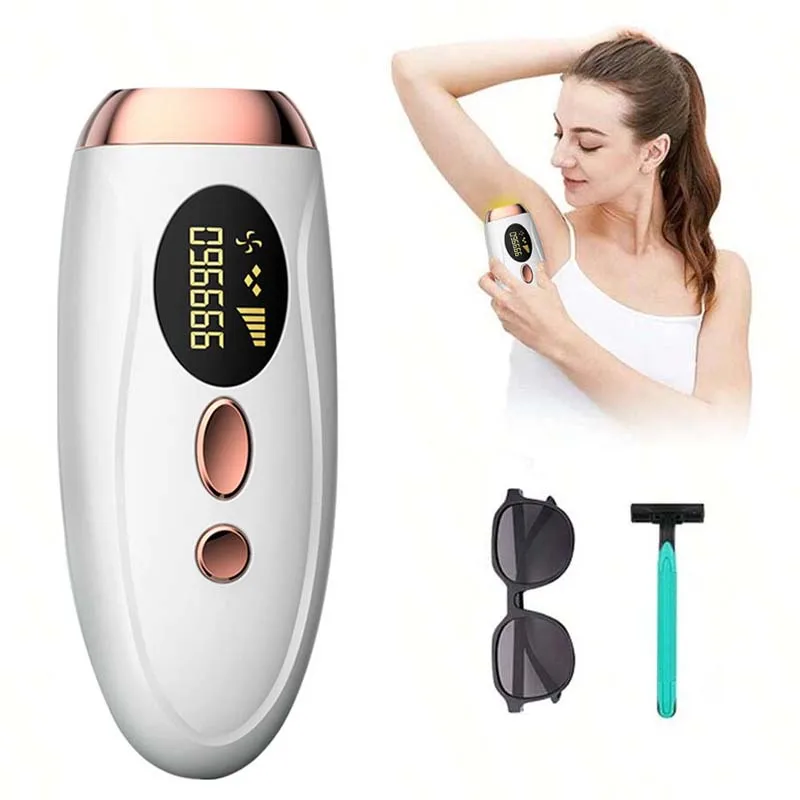 Ipl Painless Laser Hair Removal Home Handle Mini Portable Use Ipl Laser Permanent Hair Removal Remover For Face And Body