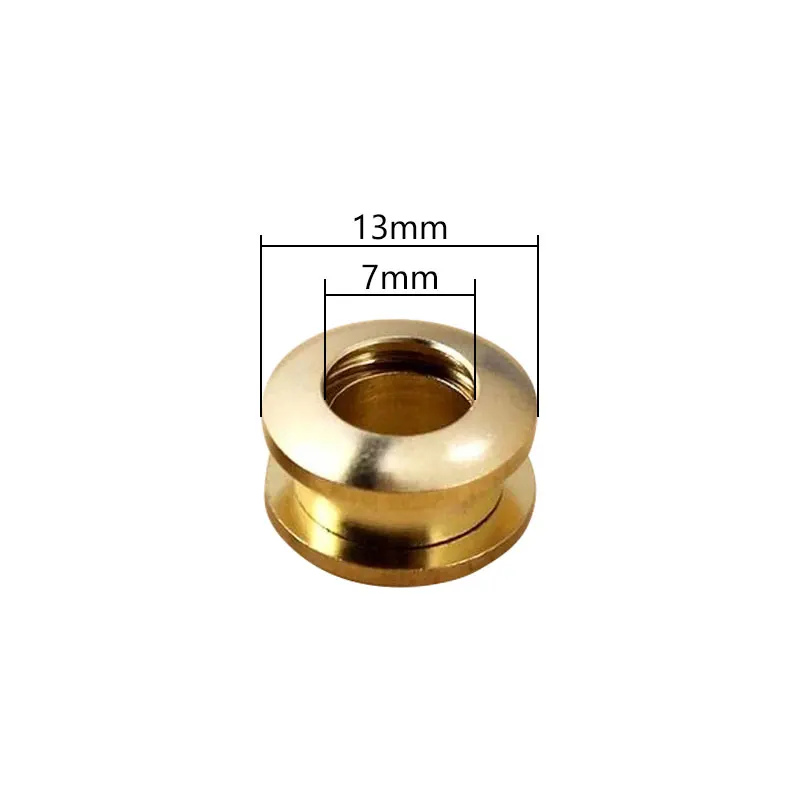 1PC Solid Brass Screw Back Eyelets with Washer Grommets Leather Craft Accessories for Bag Garment Shoe Clothes Jeans Decoration Eyelet Grommet Ring Kit Eyelet Grommet Ring Grommet Eyelet Kit Screw Back Eyelets