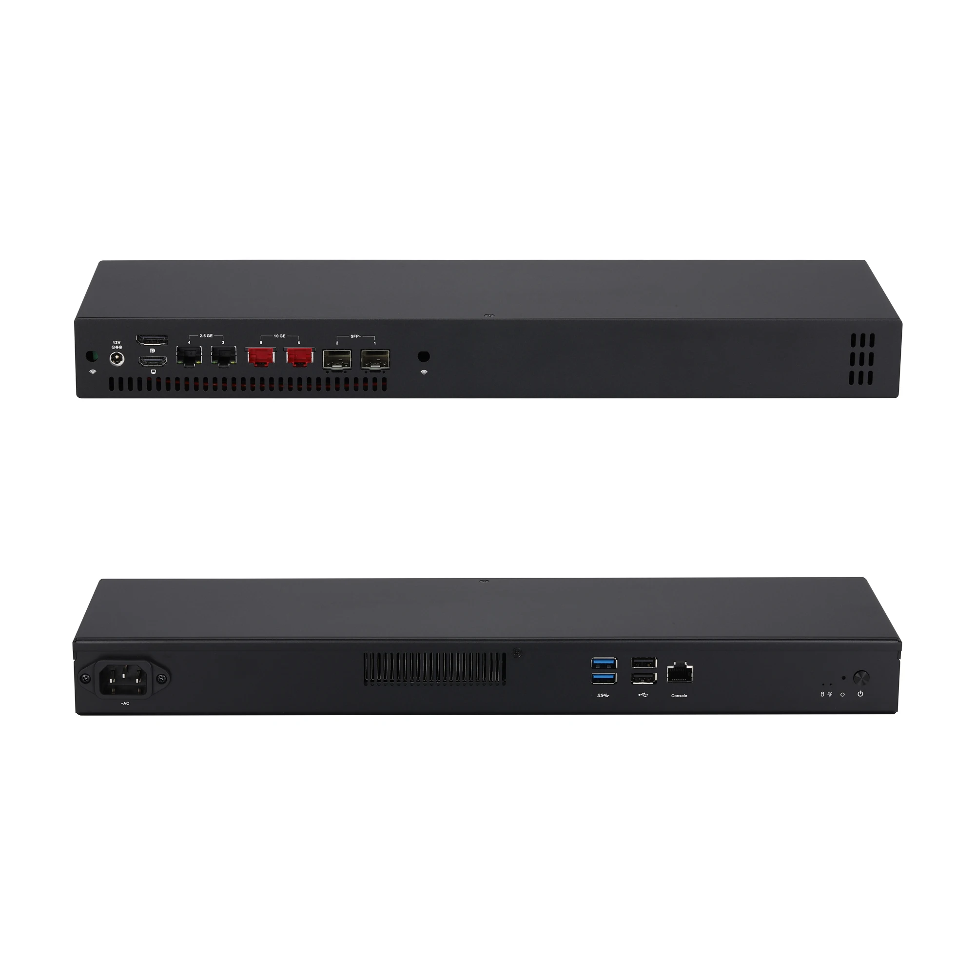 Mini PC Q10900S6 1U Rack con CPU Core I3 N355 N305 N100 N150 N98, 2 × ...