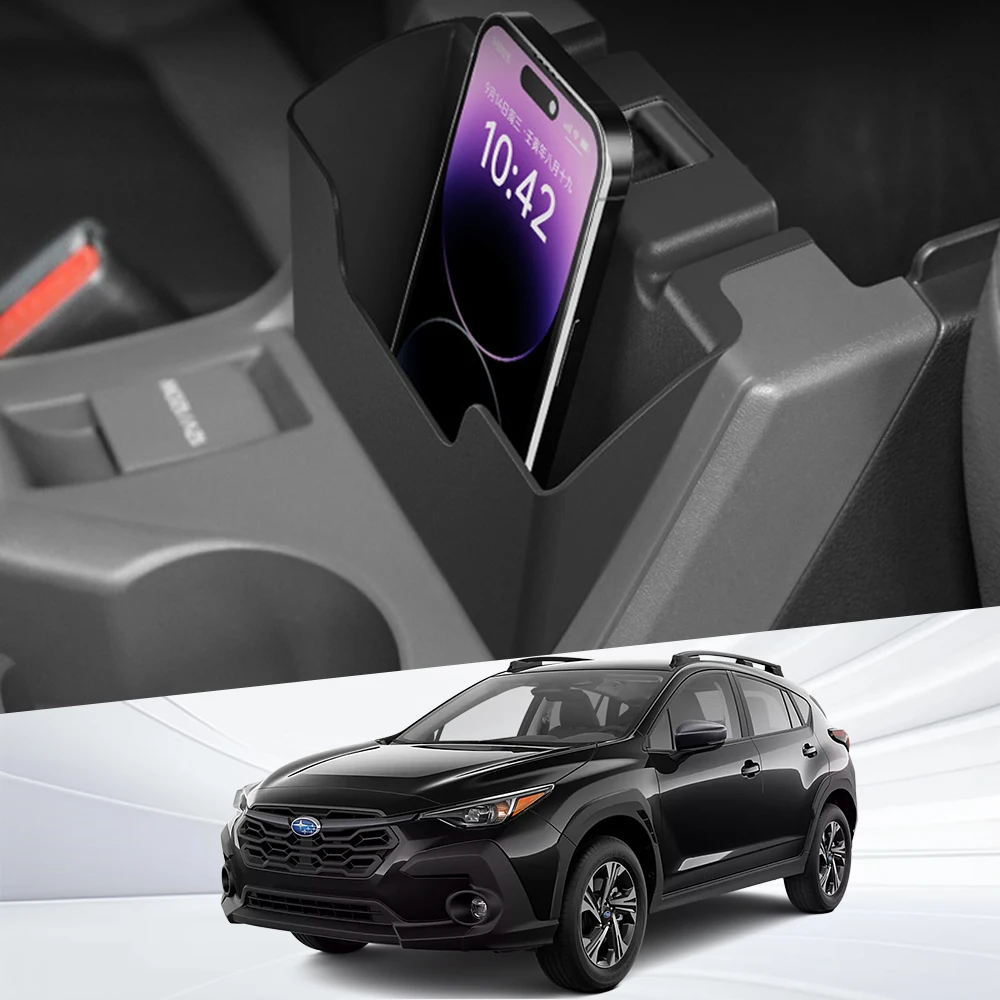 Für Subaru Crosstrek 2023-2025 Auto Armlehne Lagerung Box Center Konsole Organisieren Fach Lagerung Box Zentrale Aufräumen Auto zubehör – Detail 5