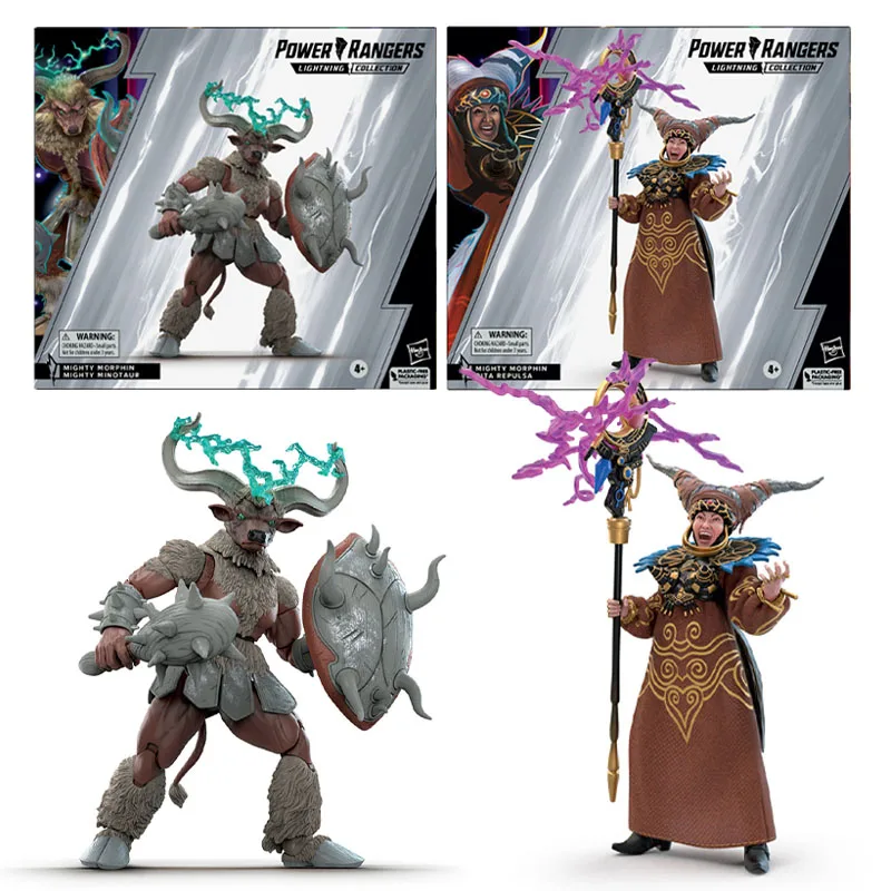 

Pre-Order Hasbro Power Rangers Lightning Collection Mighty Morphin Rita Repulsa Mighty Minotaur Action Figure Model Toy 6 Inch