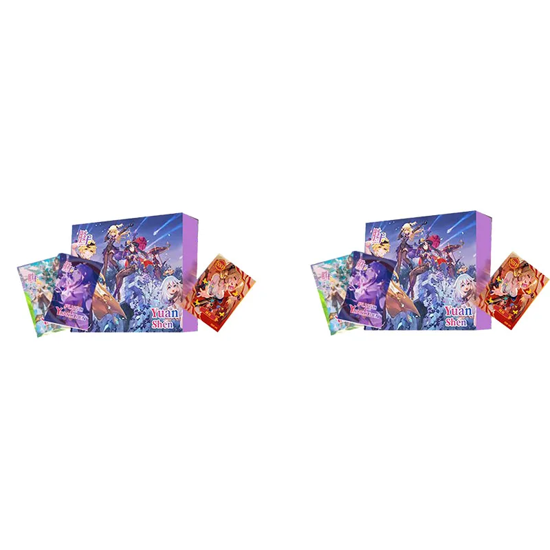  Genshin Impact Cards,Genshin Impact Cards Booster Box,Genshin  Impact TCG Cards,Anime TCG CCG Collectable Playing/Trading Card (7D1) :  Toys & Games