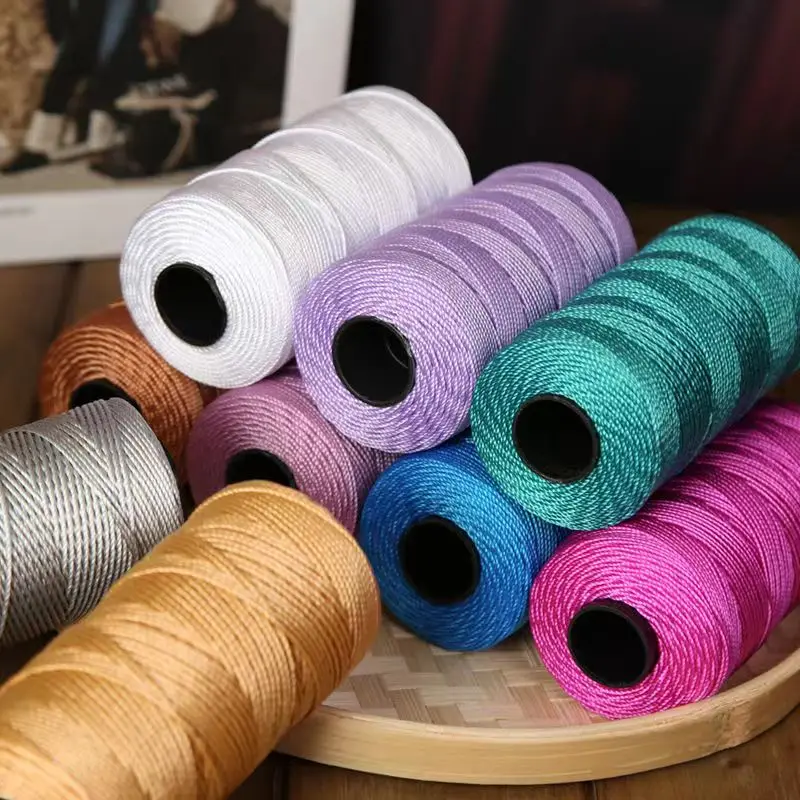 Crochet Yarn 110g/Pc Summer Light Ice Cotton Silk Thread Crochet Yarn DIY Crochet Bag Hat Shoes