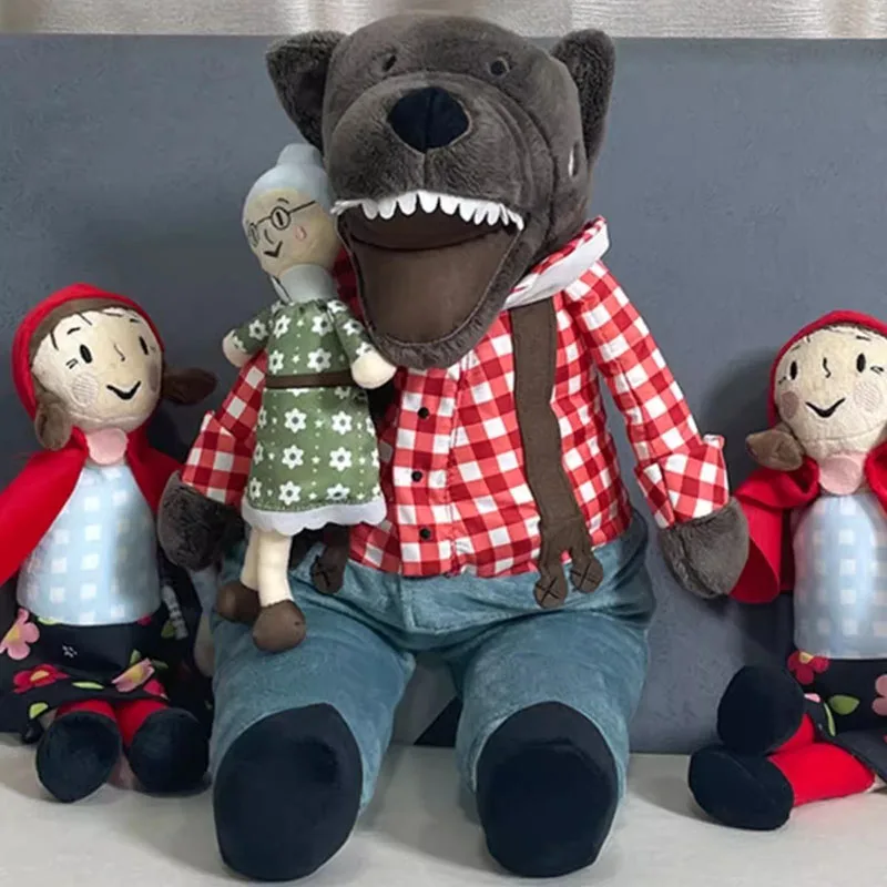 赤ずきんちゃんオオカミになるおばあちゃん漫画動物ぬいぐるみ