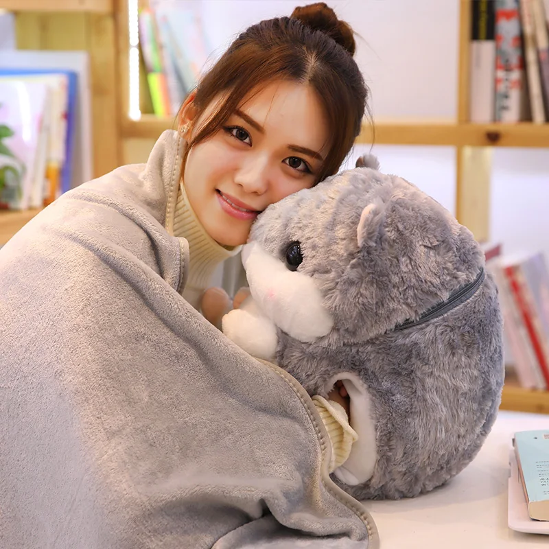 Милая детская подушка, теплая подушка, Коралловое Флисовое одеяло, подкладка, подарок на день рождения, украшение для дома