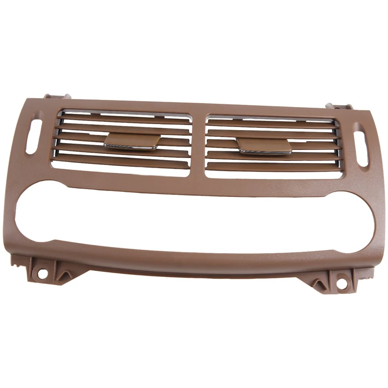 

Front Central Air Conditioning Middle AC Vent Outlet Panel Cover For Mercedes Benz E-Class W211 2003-2008(Dark Yellow) Parts