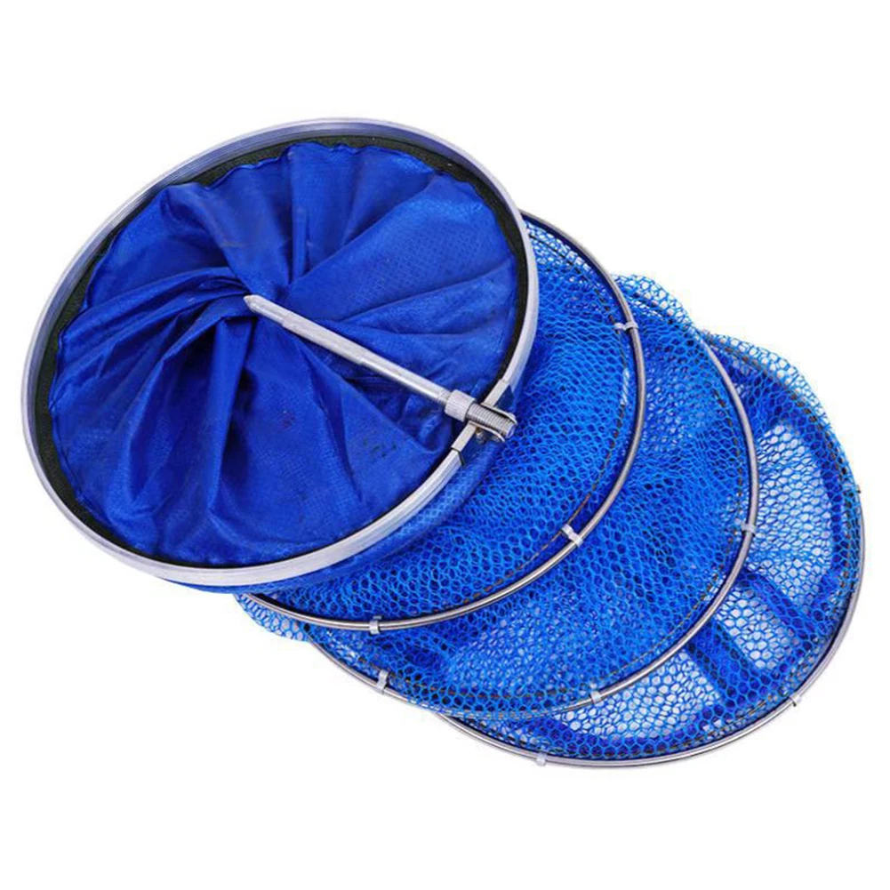 Easy Use Live Fish Robust Metal Rustproof Basket Collapsible Fishing Nets -  China Fishing Net and Fishing price