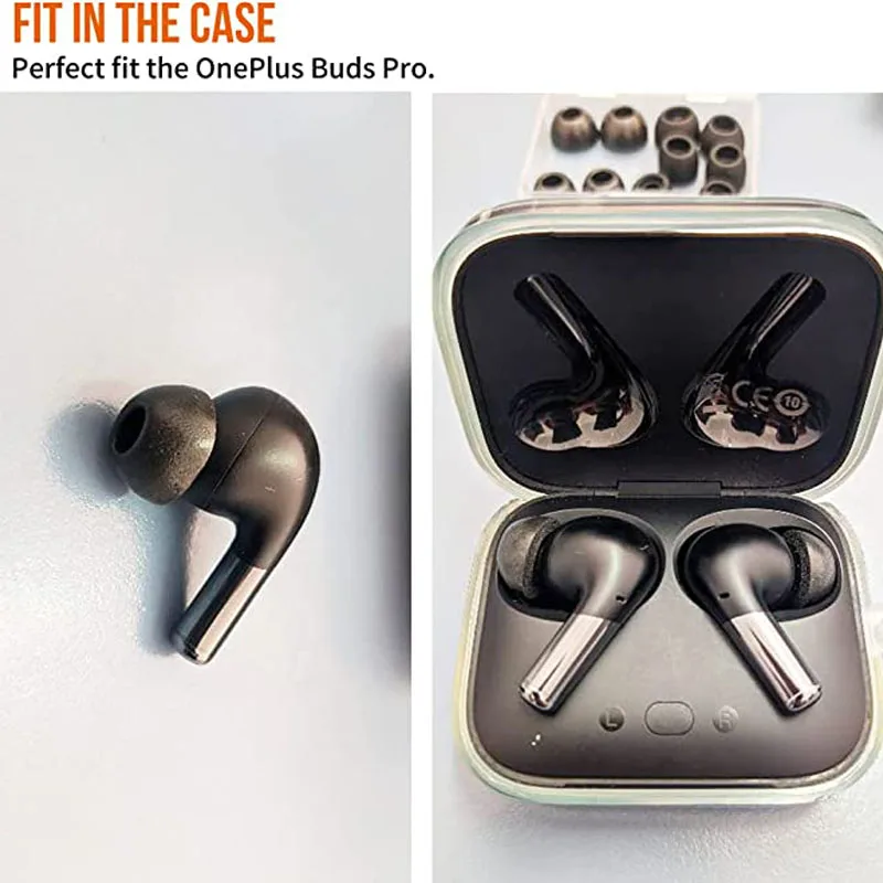 Memory Foam Eartips Compatible with OnePlus Buds Pro Wireless
