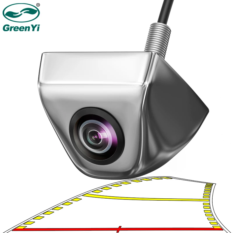 Greenyi Intelligent Universal Vehicle Backup Camera Car Rear View Reverse Trajectory Camera With