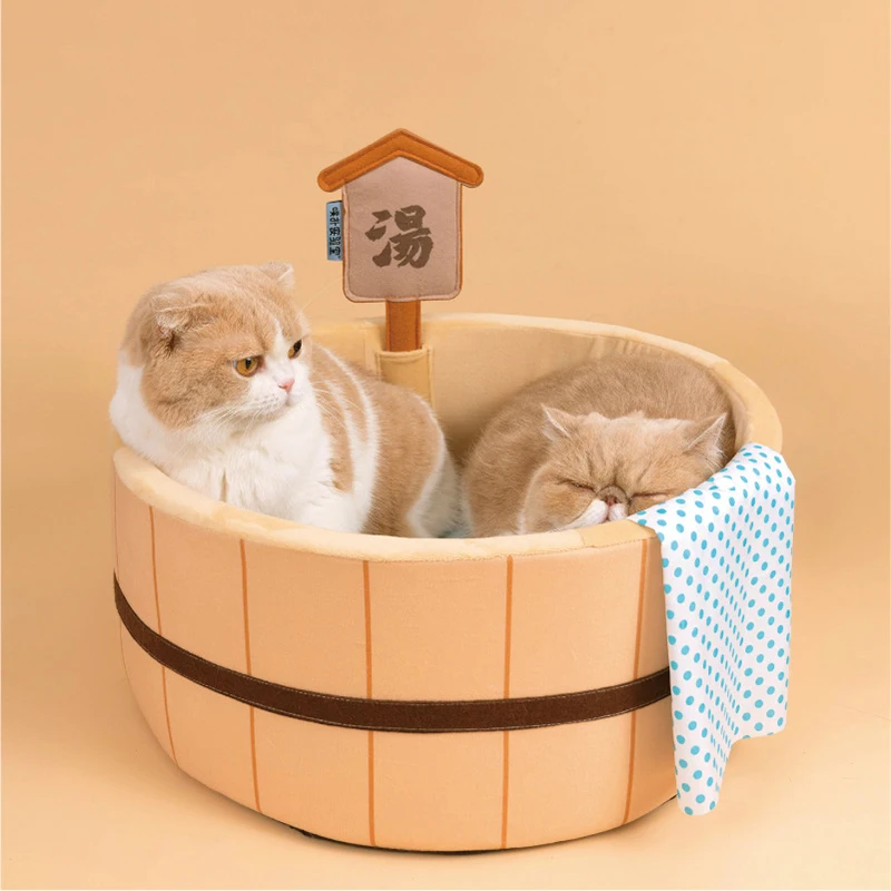 和風猫用トイレ,犬用,取り外し可能,子犬用,子猫用,巣用 - AliExpress
