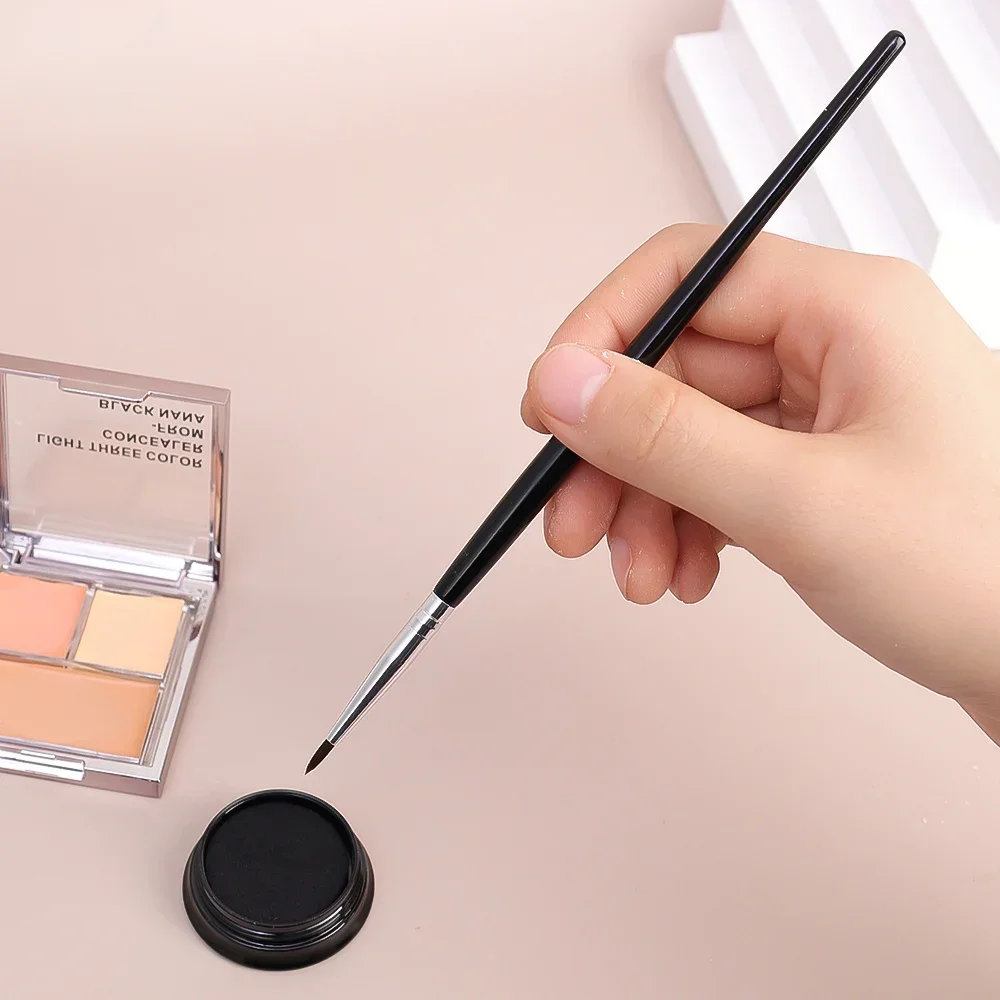 Makeup Brushes Set Eyebrow Contour Precise Detail Brush Eyebrow Eyeliner Brush Portable Small Angle Makeup Tool