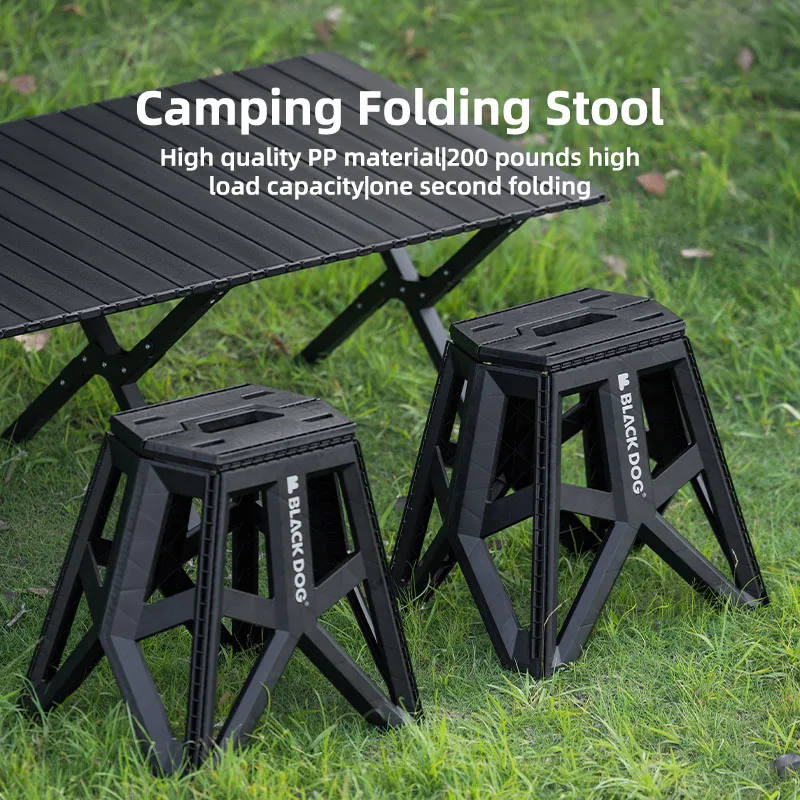 Blackdog Outdoor Folding Chair Stable and Solid Fishing Chair Line up Portable Beach Chair Camping Small Mat Stools