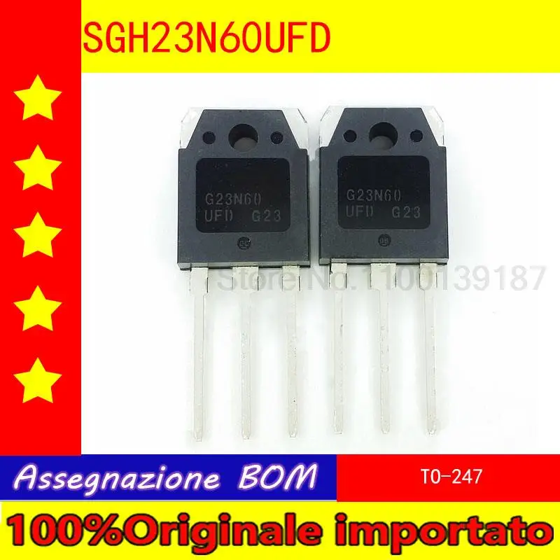 

10 шт./лот G23N60UFD SGH23N60UFD IGBT TO-247 трубка 23A 600V