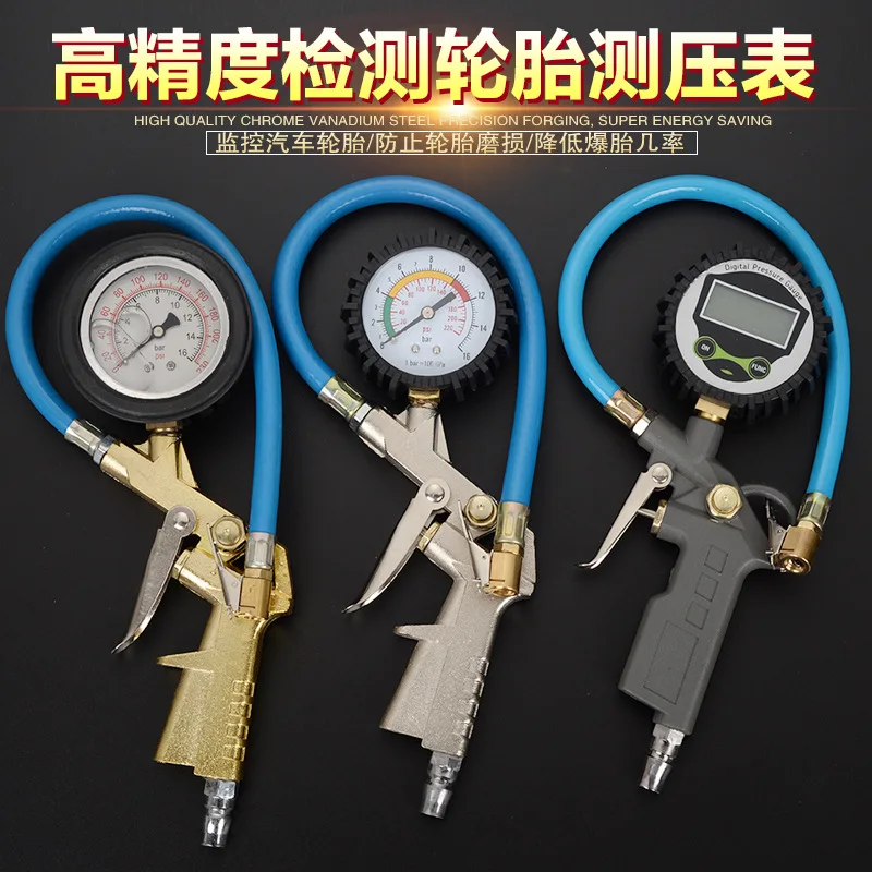 Manometro Per Pneumatici Con Display Digitale Accessori Per Auto Pistola Per Gonfiaggio Di Monitoraggio Ad Alta Precisione Manometro Universale Per Pn