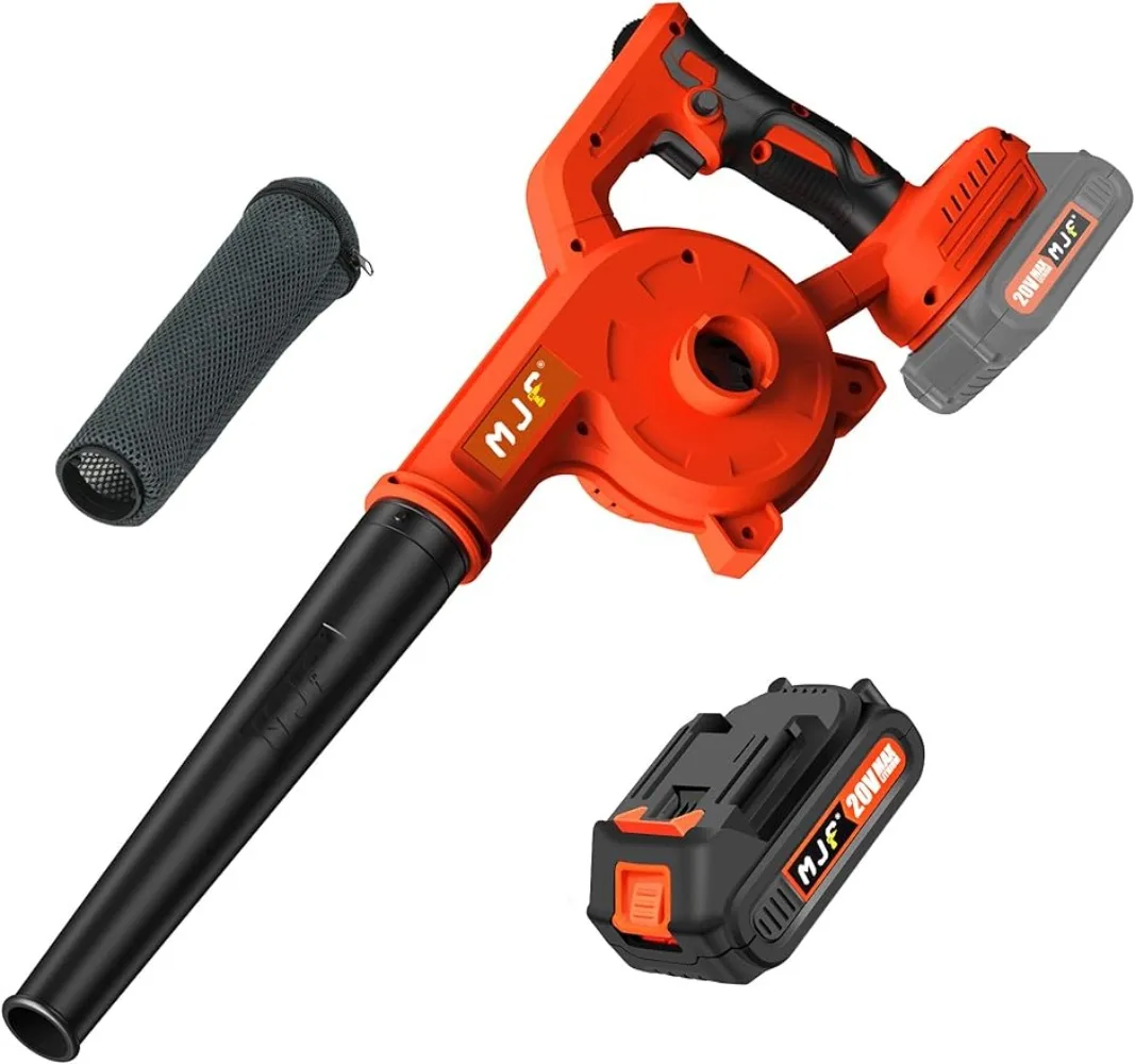 

Cordless Leaf Blower 20V Battery Powered 2-in-1 Leaf Blower & Vacuum, Variable-Speed, Lightweight, Handheld Electric Blowers