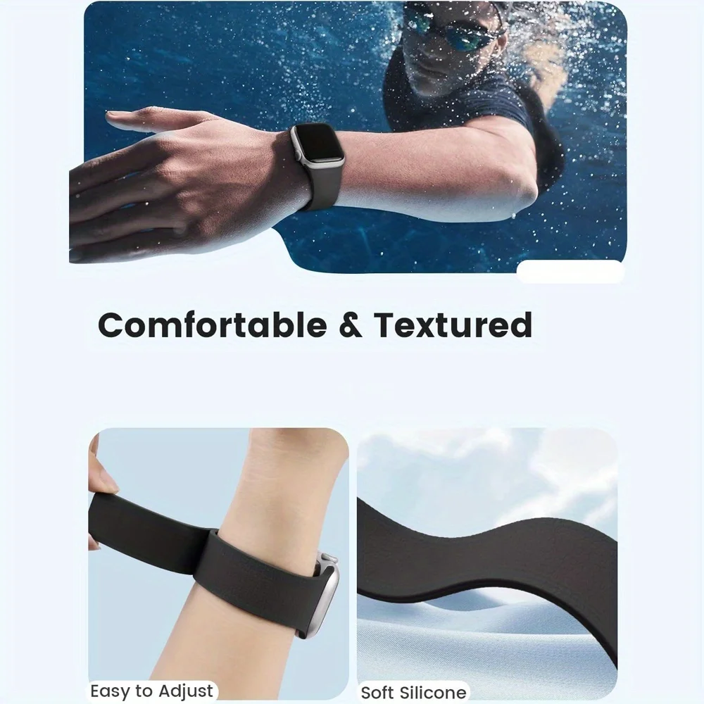 Magnetic Smartwatch Band Strap Accessory
