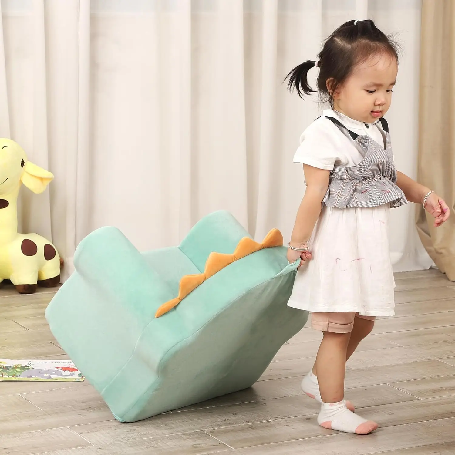 Cuddly Toddler First Chair, Premium Character Chair, Dinosaur, 18 Month up to 3 Years 4