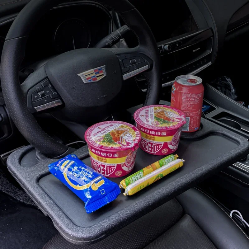 

Portable Car Laptop Computer Desk Mount Stand Eat Work Car Steering Wheel Dining Table BracketDrink Food Coffee Tray Board