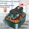 2023 New Arrival Kitchen Appliances Uses Rapid Circulation Oil Free Non Stick Cooking Deep Air Fryer 5