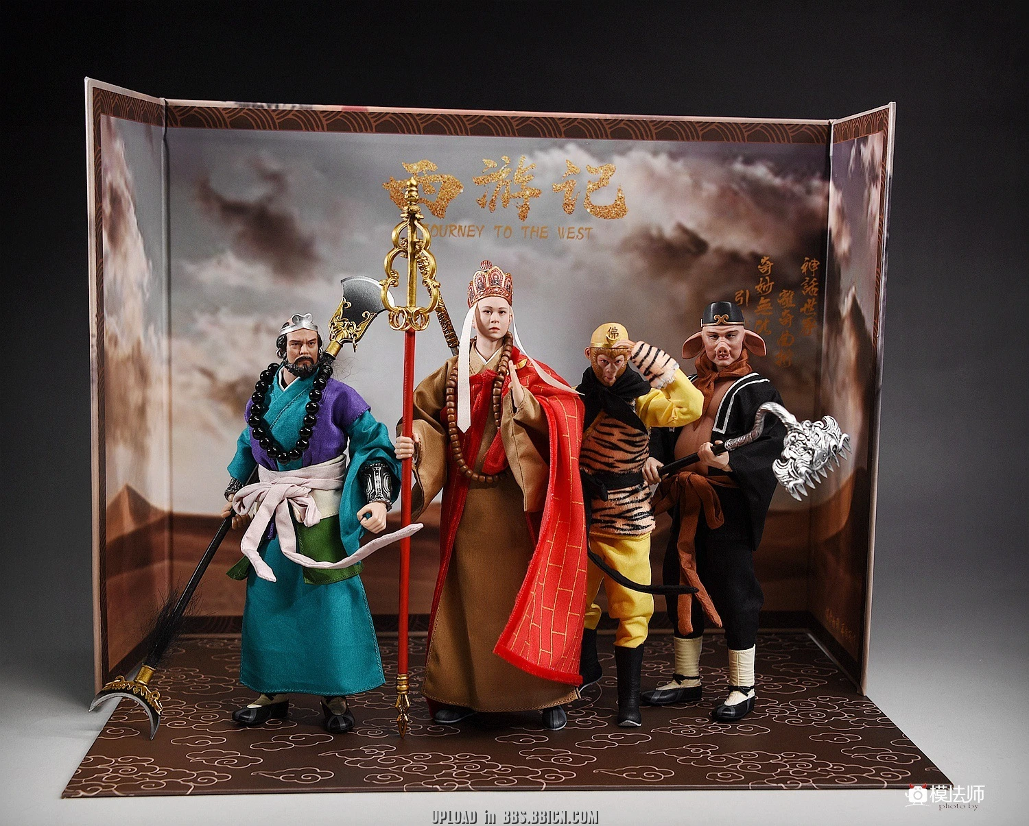 HAOYUTOYS 1/12 H22030 서쪽으로 여행 중국 신화 정장 액션 피규어 6 인치 모델, 중국 신화 정장