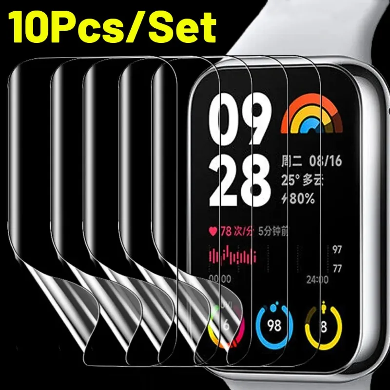 

1/10Pcs Soft Screen Protector for Xiaomi Mi Band 8 Pro 8Pro Anti-scratch HD Clear Protective Hydrogel Film for Miband 8 pro