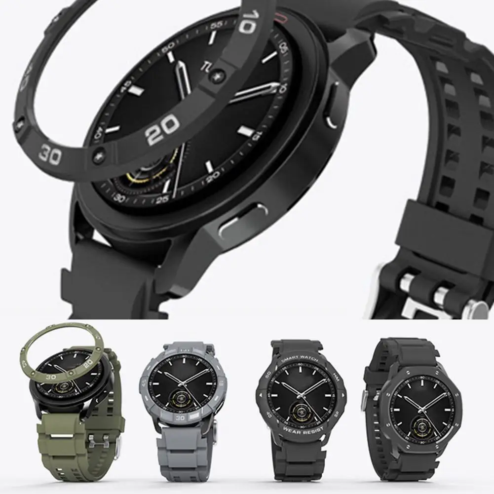 

For Xiaomi Watch S3 Watch Bezel Frame Personalized Cool Luminous Outdoor Sports Style Watch Case For Xiaomi Watch S3
