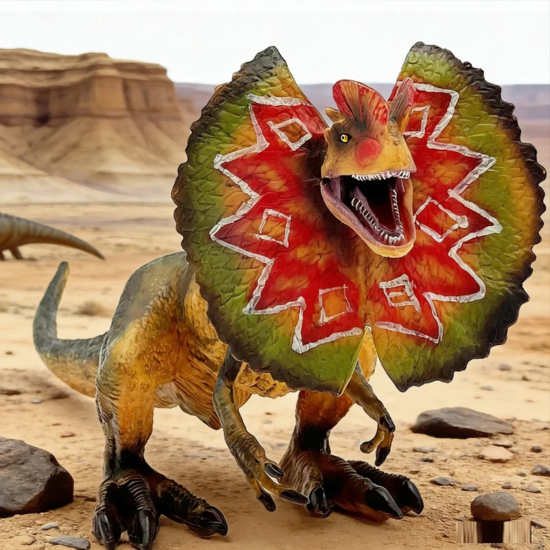 Modelli Realistici di Dinosauri e Rettili Marini Preistorici - Action Figure di T-Rex, Mosasauro, Dilofosauro, Giocattoli Educativi, Gadget per Feste - immagine 4