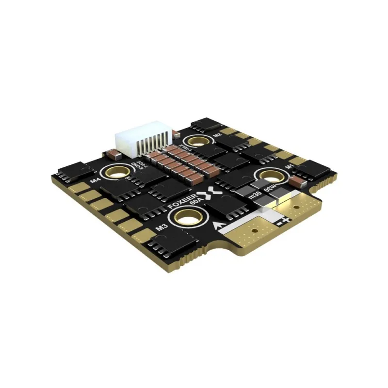 

20X20mm Foxeer Reaper F4 Mini 128K 60A BLHELI32 DSHOT1200 4in1 ESC 3-8S for Flight Controller Stack RC FPV Racing Drone DIY