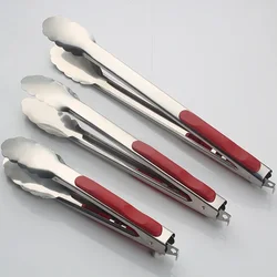 Premium Stainless Steel Grilling and Serving Tongs (34cm)