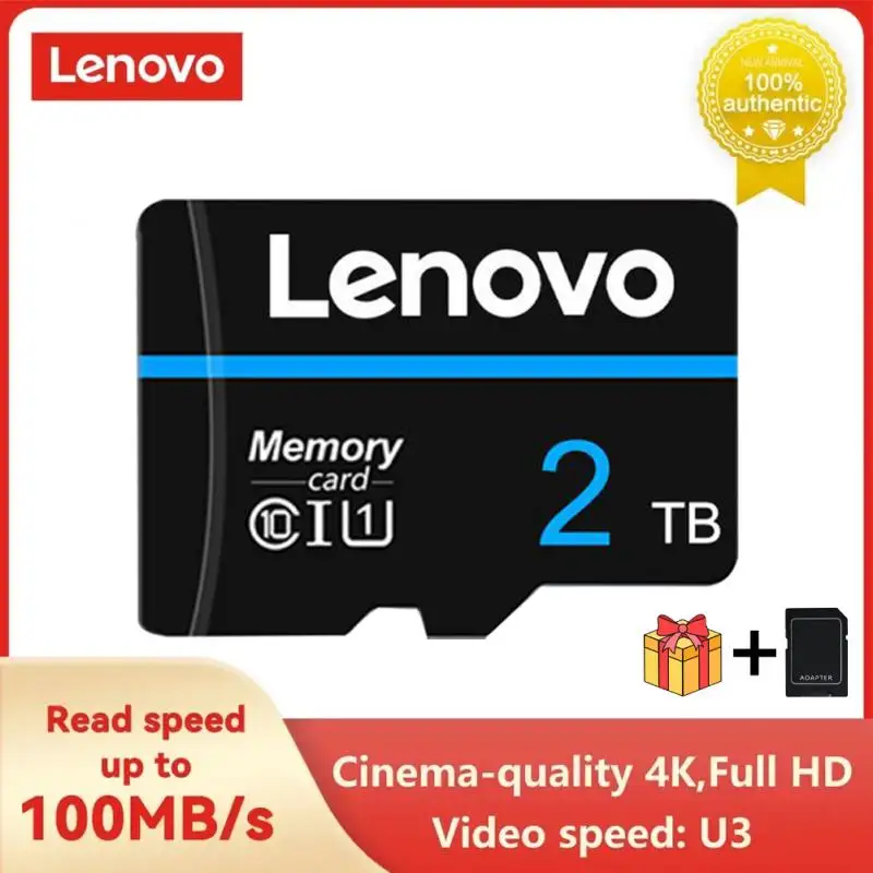 Lenovo 2Tb Extreme Ssd Micro Tf Sd Memory Card 1Tb 512Gb Flash Memory Sd Card 128Gb 256Gb Cartao De Memoria Per Nintendo Switch